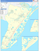 Cape May County, NJ Digital Map Basic Style